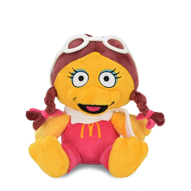 McDonald's Birdie the Early Bird Phunny Plush by Kidrobot front view