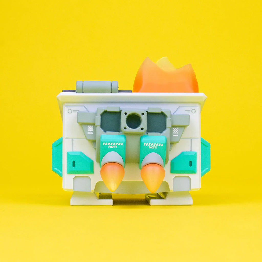 Mecha Dumpster Fire Vinyl Figure