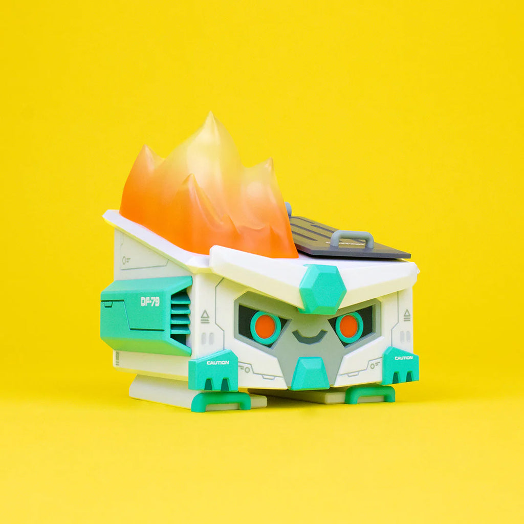 Mecha Dumpster Fire Vinyl Figure