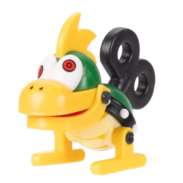 Super Mario Mechakoopa action figure front view with wind-up key – Jakks Pacific Wave 50