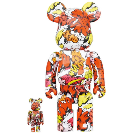 Shun Sudo 400% & 100% Bearbrick set by Medicom Toys