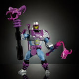 Megatron Armor Skeletor wielding sword and mace with battle accessories equipped.