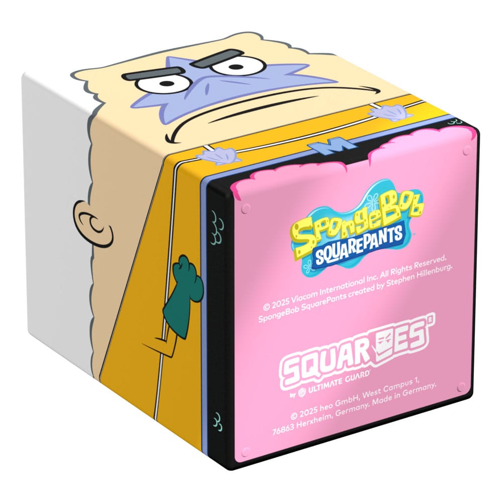 Bottom view of Mermaid Man Squaroes box with SpongeBob SquarePants branding