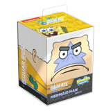 Retail packaging of Mermaid Man Squaroes collectible box, front side