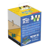 Back of retail packaging with multilingual product information