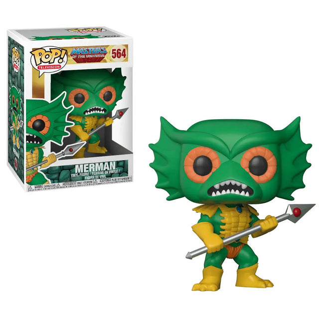 Merman 564 Funko Pop with retail box from Masters of the Universe.