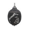 Metallica Black Album Hanging Ornament front view with snake logo