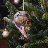 Metallica Sad But True Hanging Ornament displayed on a Christmas tree