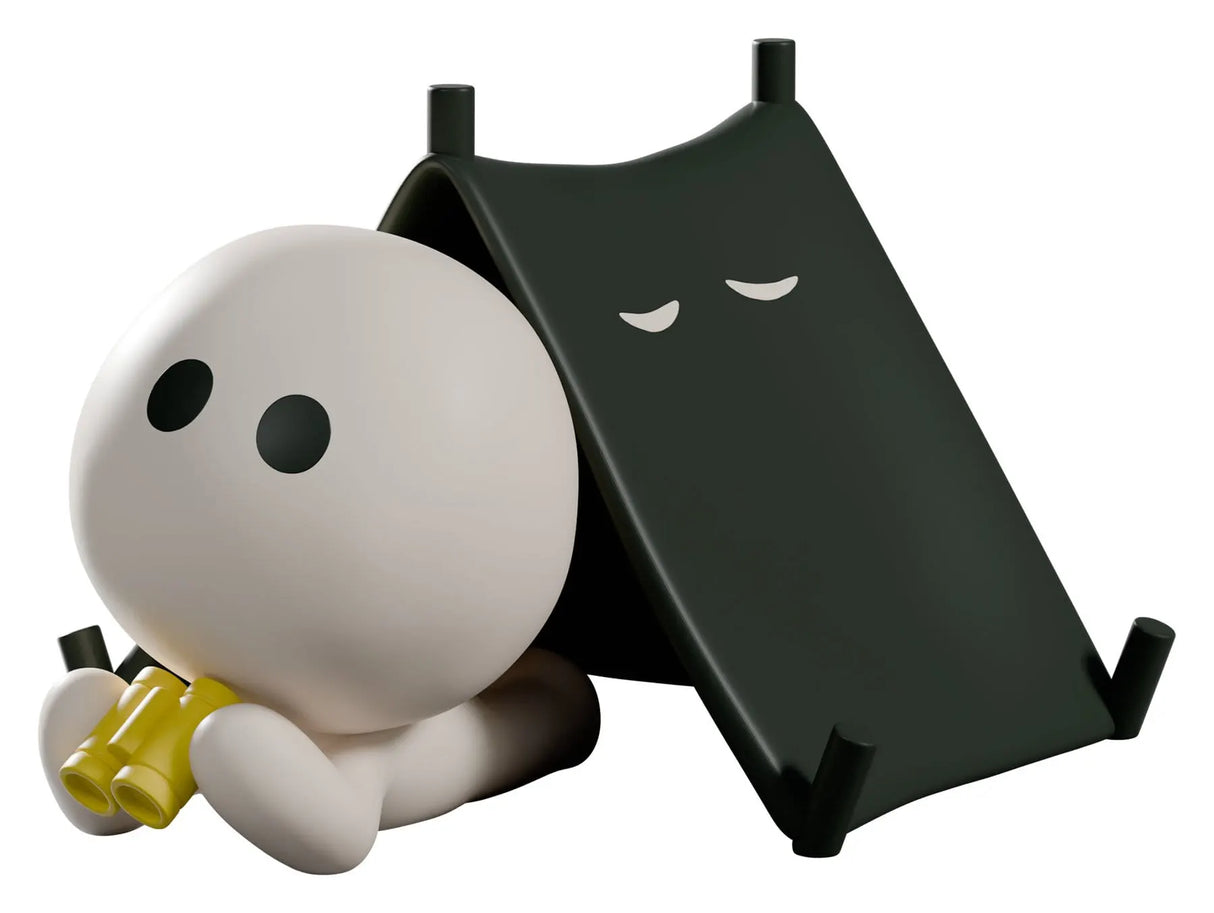 Meyanmi Shadow camping figure with white character and black tent