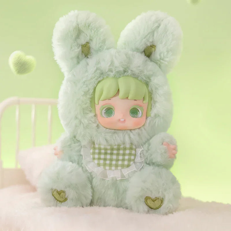 Miana Nighty Night To U Series plush-style figure in green animal suit