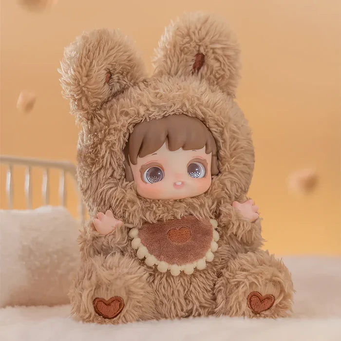 Miana Nighty Night To U Series plush PVC figure in brown teddy suit