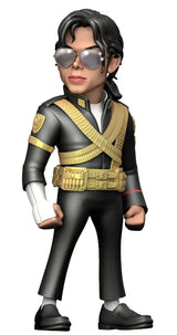 Own the King of Pop with the officially licensed Michael Jackson Minix collectible figure. Iconic black & gold outfit, sunglasses & glove. Perfect for collectors & fans!