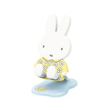 Yellow floral Miffy Folding Phone Stand collectible with adjustable base and desk display design