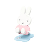 Pink outfit Miffy Folding Phone Stand collectible with adjustable support base for smartphones
