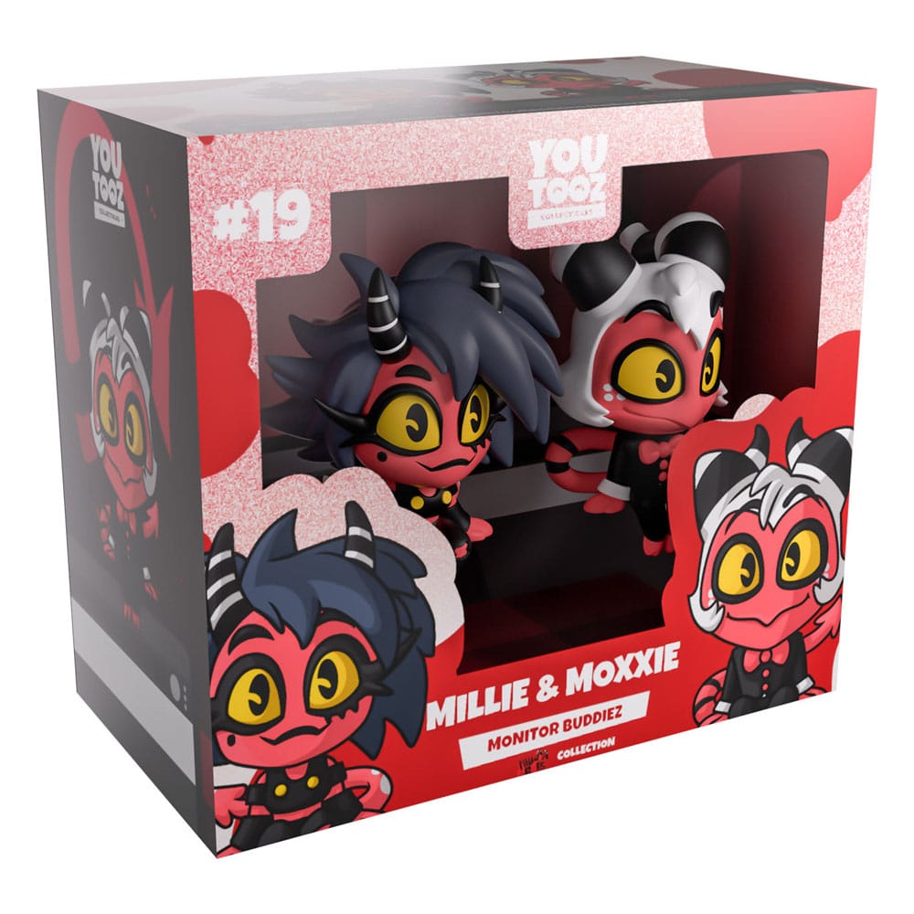 Millie & Moxxie Youtooz Monitor Buddiez in collector display box