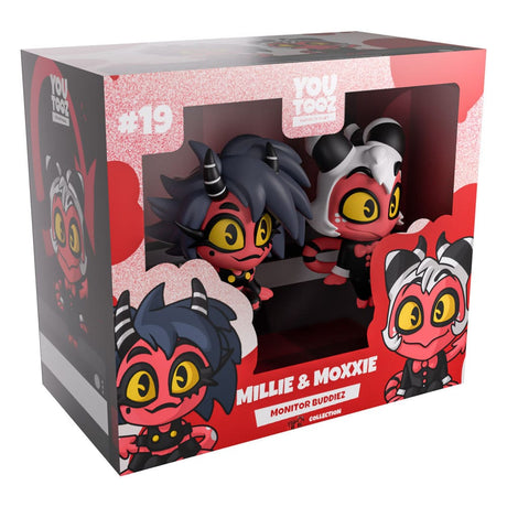 Millie & Moxxie Youtooz Monitor Buddiez in collector display box