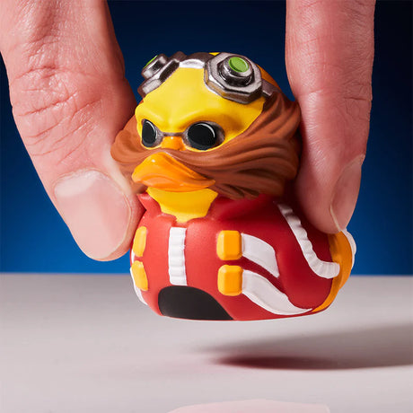 Sonic villain Dr. Robotnik as a mini duck collectible