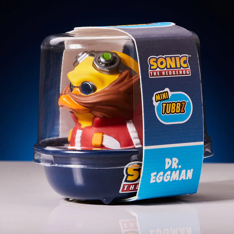 Dr. Eggman Mini TUBBZ in collector-friendly packaging