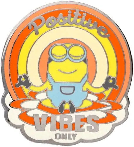 Minion Pin Badge Positive Bob