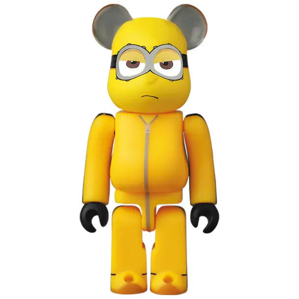 Minions Kevin Cute BE@RBRICK Series 42 100 percent yellow character figure with goggles