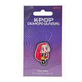 Mira pin on official KPop Demon Hunters packaging