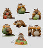 misbeavhaving series 1 full collection beaver figures