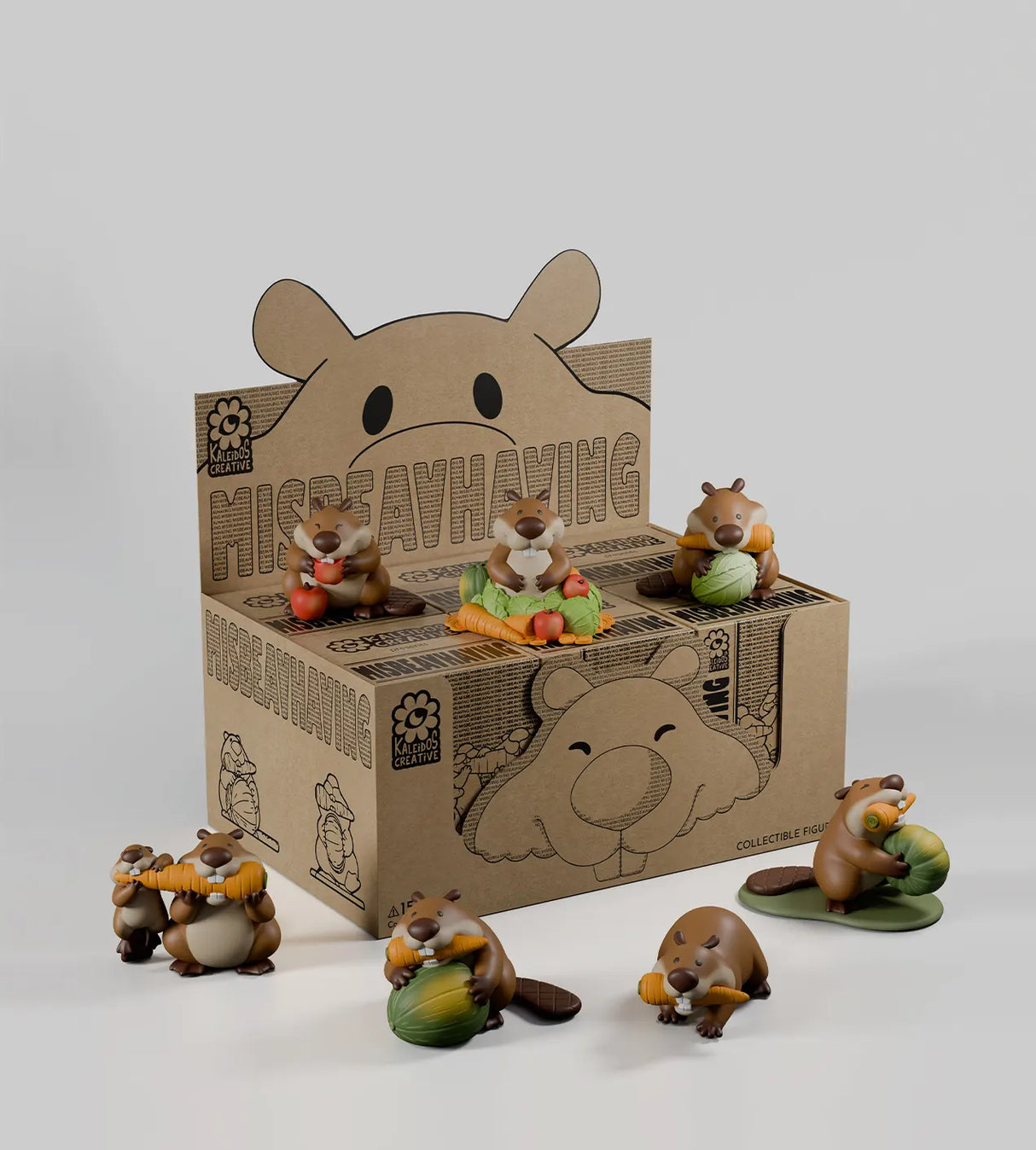 misbeavhaving series 1 blind box display packaging