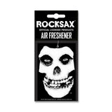 Misfits Fiend skull air freshener Rocksax black white design
