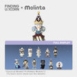 Molinta Chasing Light Series Blind Box full collection display featuring fantasy-inspired designer figures and hidden editions