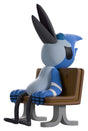 Mordecai Regular Show Youtooz vinyl figure sleeping on bench collectible