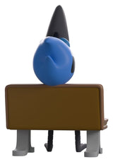 Back view Mordecai vinyl figure bench design Youtooz