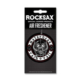 Motörhead Rock and Roll air freshener Rocksax Snaggletooth logo