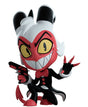 Close-up of Moxxie Youtooz collectible showing detailed expression and weapon