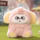 Mr.PA pink puppy costume plush with floppy ears.
