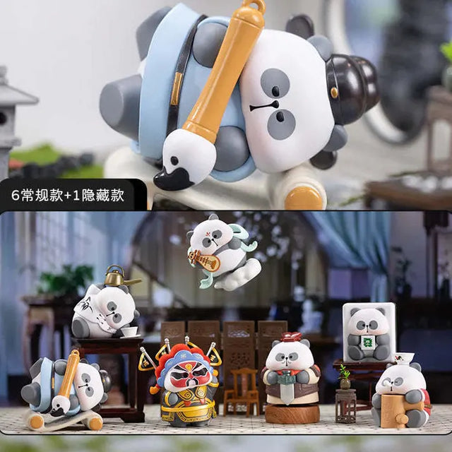 MR.PA PA PA National Essence Travel Notes Series Blind Box collection featuring cultural and travel-themed collectible figures