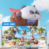 Mr. PA Wish List Series Blind Box full collection display featuring panda-themed collectible figures