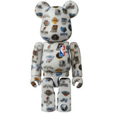 NBA Western Division Hero BE@RBRICK Series 42 100 percent figure with Western Conference team logos