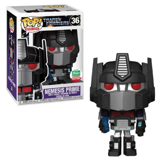Nemesis Prime Transformers Retro Toys Funko Pop Vinyl figure close-up