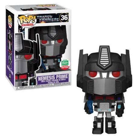 Nemesis Prime Transformers Retro Toys Funko Pop Vinyl figure close-up
