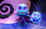 Glow-in-the-dark Jack Skellington Cosbi from Nightmare Before Christmas Cosbi Blind Box