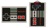 Nintendo NES controller retro gaming doormat displayed vertically and horizontally