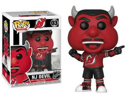 NJ Devil 03 Funko Pop! Vinyl NHL Hockey New Jersey Devils figure with packaging