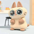 Nobeko Azukisan crying cat figure with oversized teary eyes from Daily Life Series 2 Blind Box
