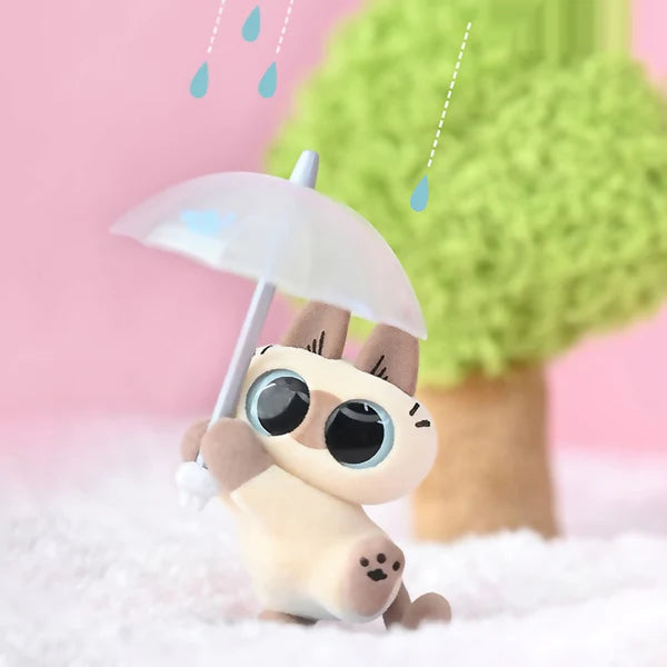 Cat with Umbrella