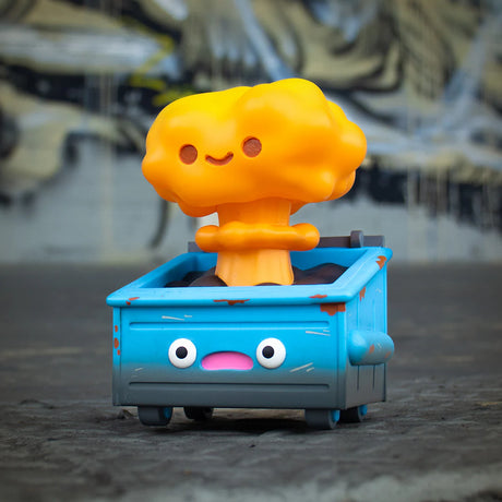 nuclear dumpster fire vinyl figure