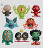 Odds N Sods Blind Box complete character lineup with 6 common designs and 2 secret figures