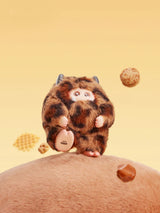 OHKU Giggle Monster Marshmallow Dreams brown plush character with cookie theme