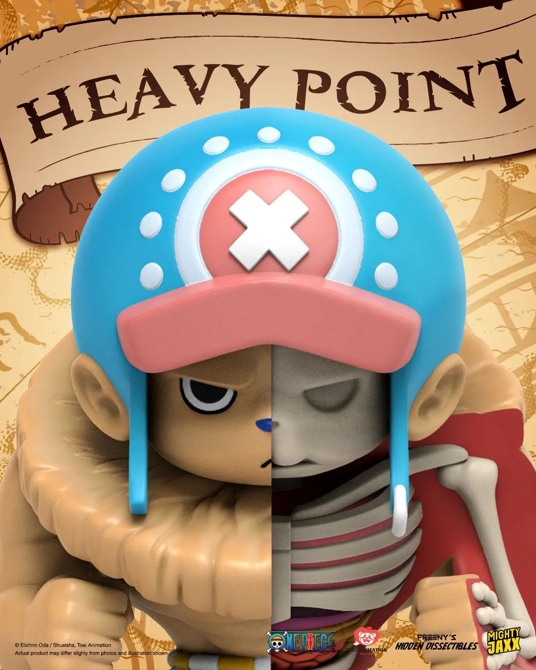 Chopper Heavy Point half dissected Mighty Jaxx vinyl figure