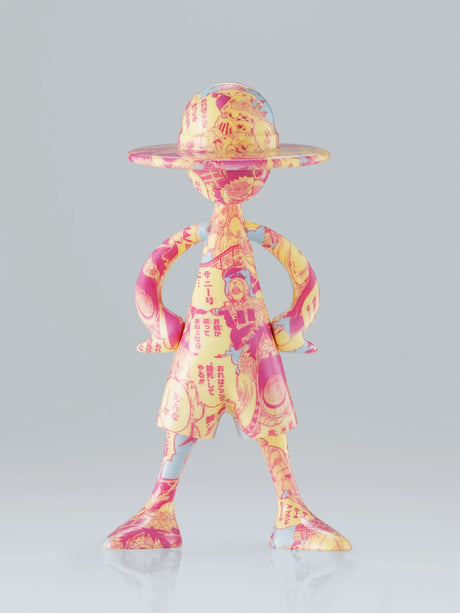 One Piece Luffy Archive of Adventure Vol. 3 pink manga design figure