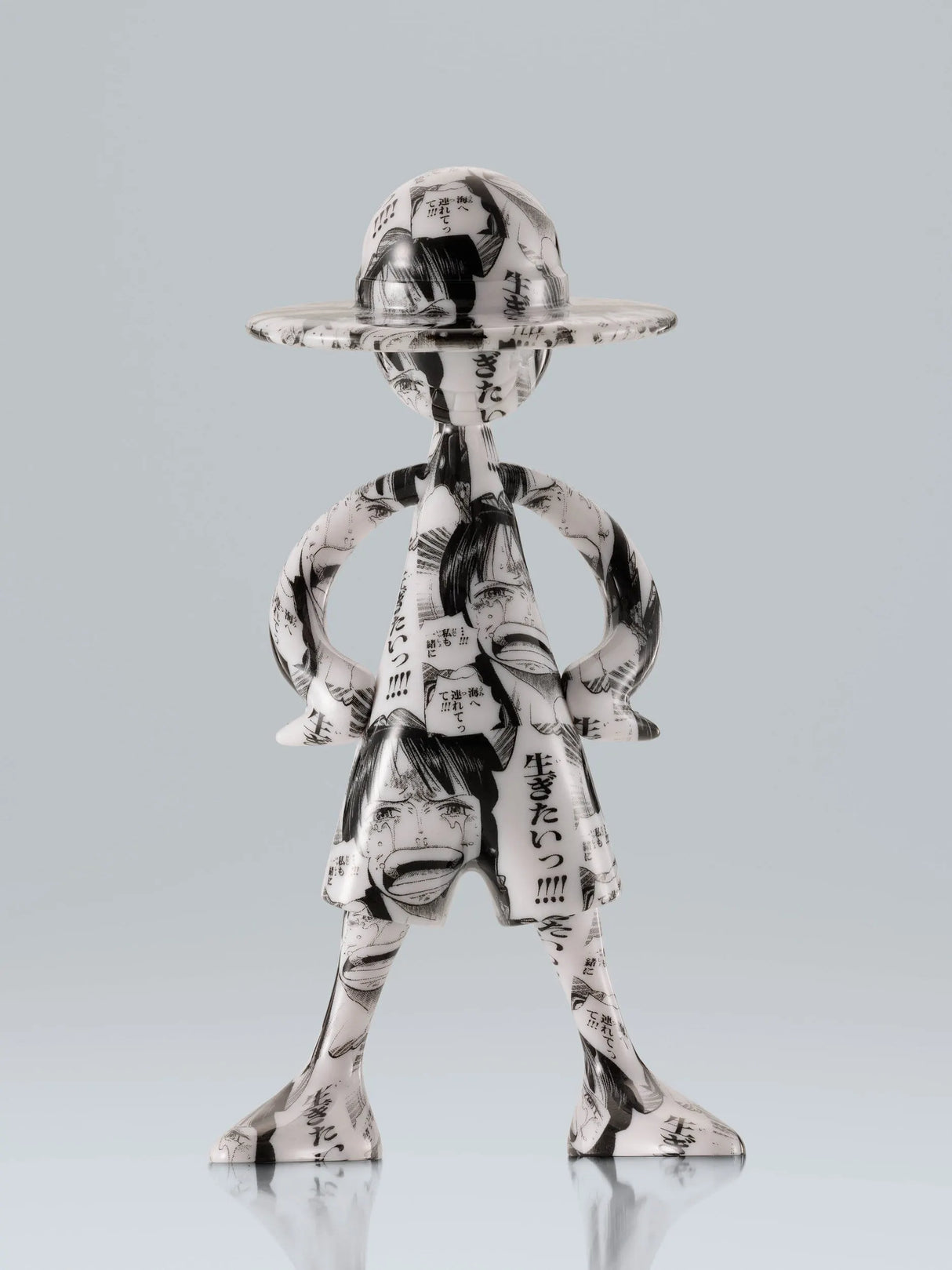 One Piece Luffy Archive of Adventure Vol. 3 black and white manga figure